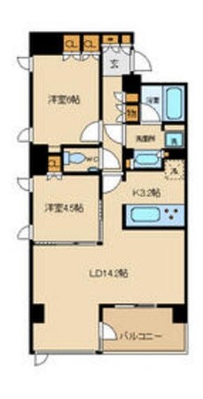 ガーデニエール砧レジデンスの物件間取画像